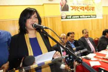 ওবামার উপদেষ্টা ড. নীনাকে নাগরিক সংবর্ধনা